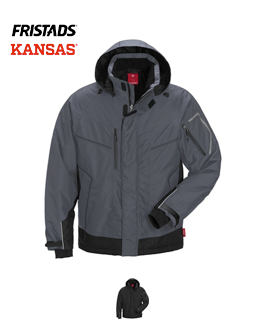 Kansas 126248 Icon Airtech® 3in1 Jacke 4056 GTT | schwarz grau | XXL | KA 126248 996 XXL